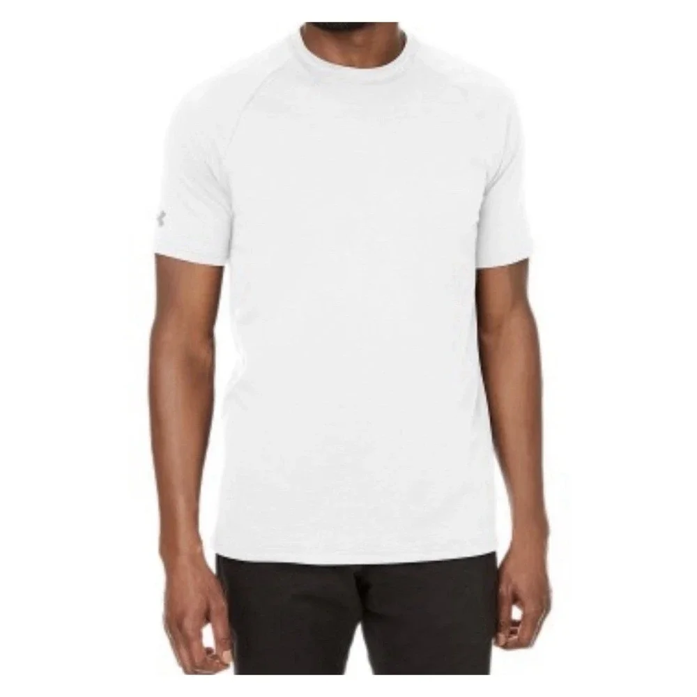 Under Armour Set Of Two (2) T-shirts Men's Training Gym Raglan 2XL Black/white